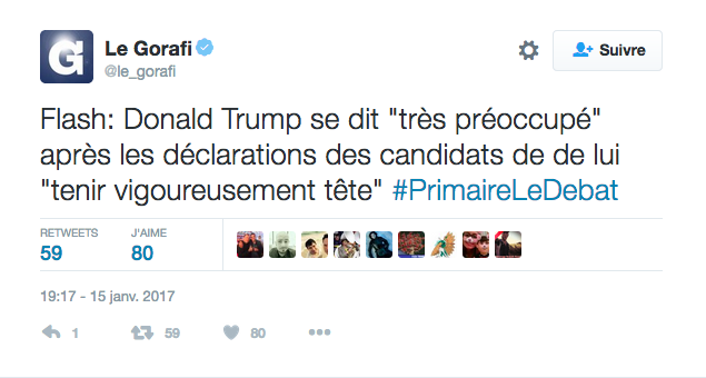 Donald Trump regarde ce débat, c’est certain