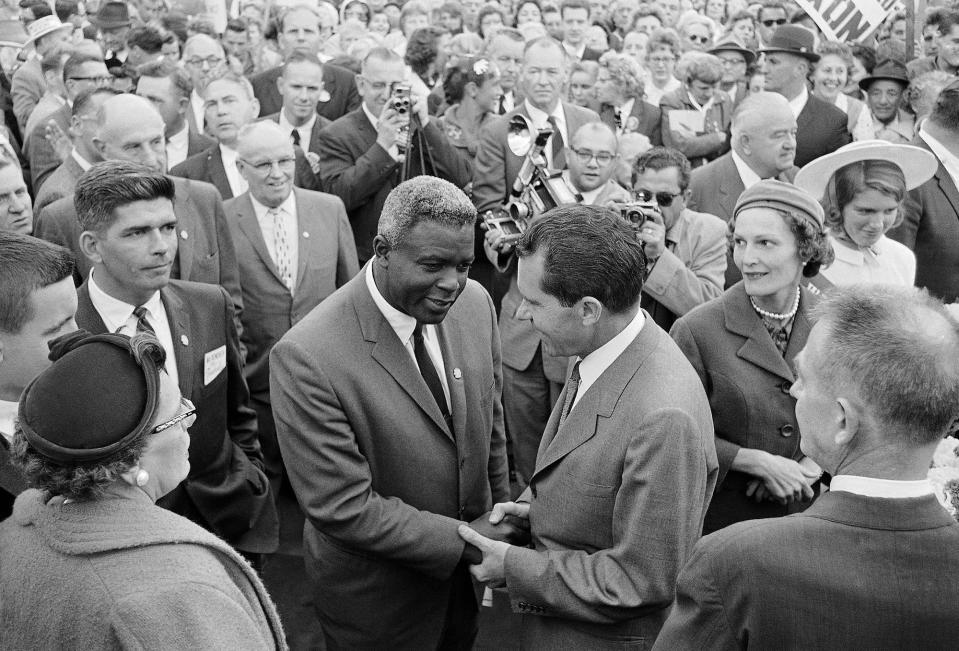 Jackie Robinson Richard Nixon