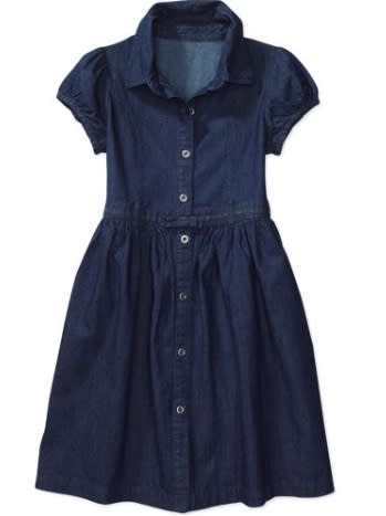 Comfy and cute, this is just the kind of dress your daughter will want to wear every day.