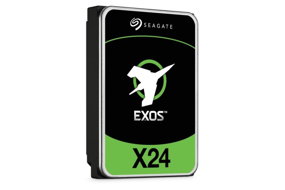 Seagate推出儲存容量高達24TB的Exos X24硬碟，鎖定資料中心應用需求