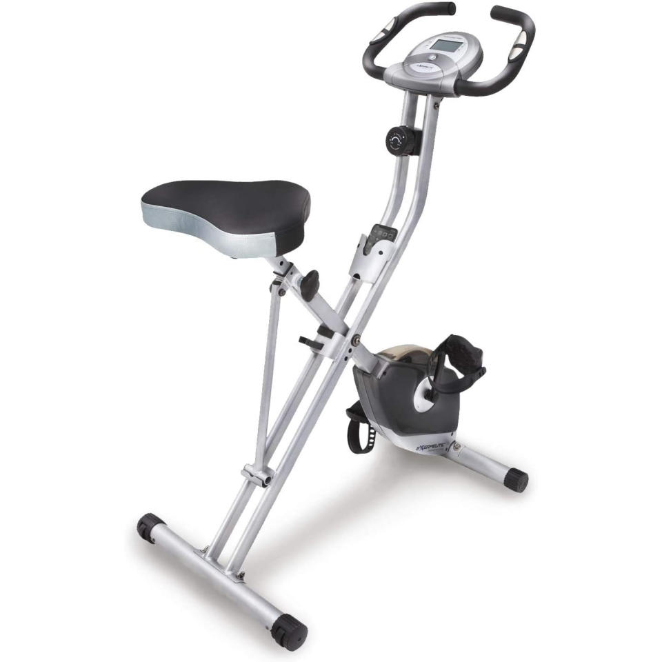 Exerpeutic Folding Upright Exercise Bike, best foldable exercise bikes