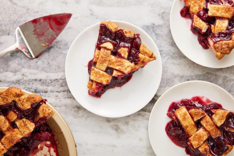 homemade cherry pie