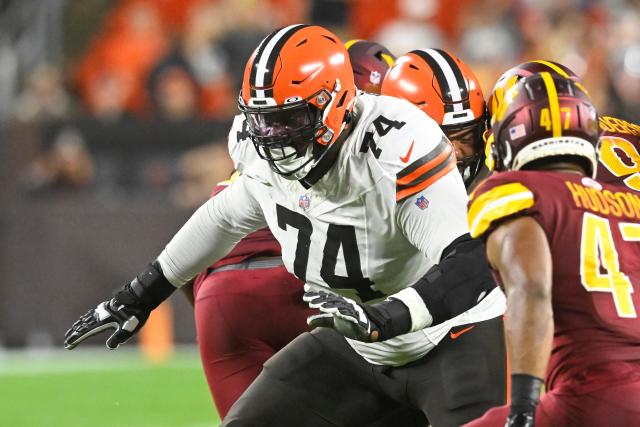 Browns rookie Dawand Jones 'can't wait' for 'big task' of facing