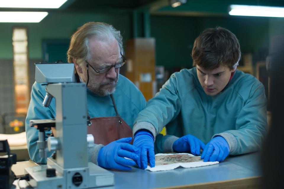 <h1 class="title">THE AUTOPSY OF JANE DOE, from left: Brian Cox, Emile Hirsch, 2016. Â© IFC Midnight /Courtesy Everett</h1>