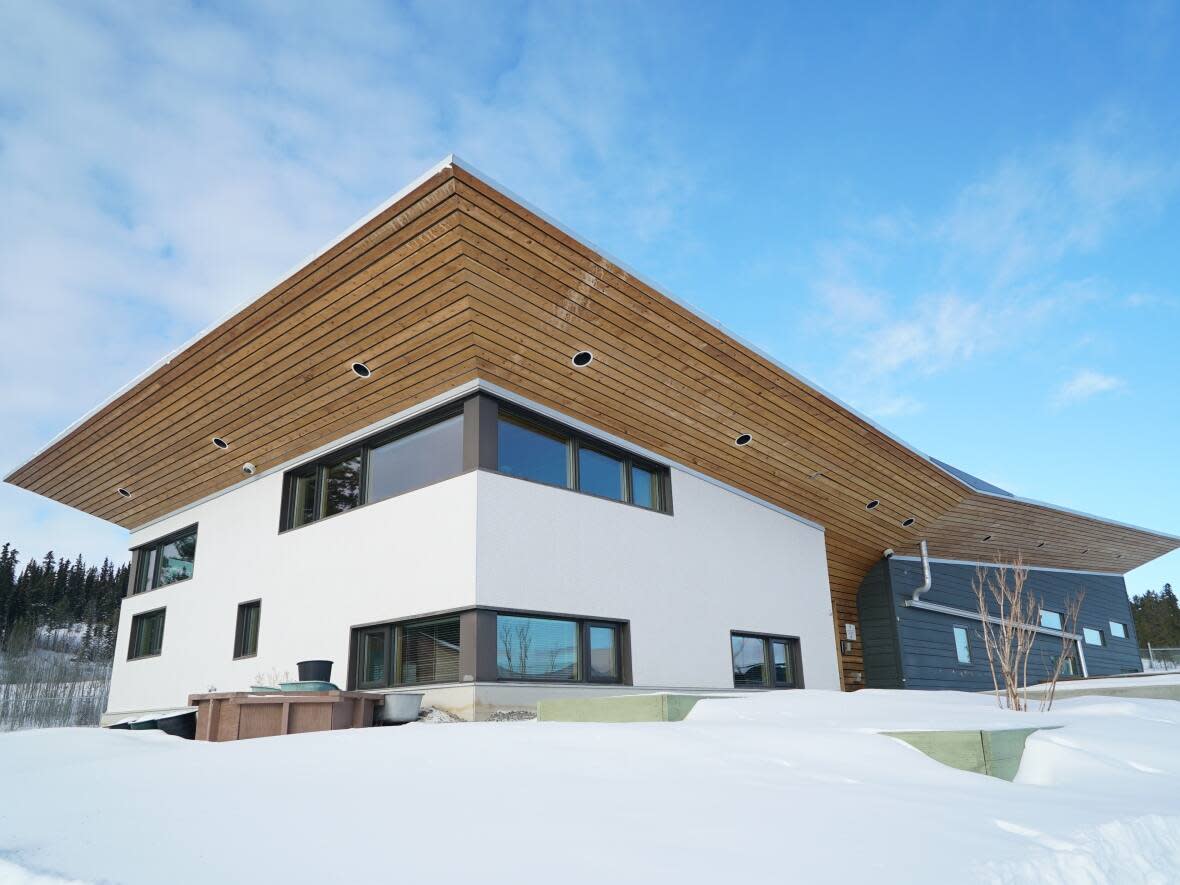 The Takhini Haven building in Whitehorse. The newly-renovated facility will serve as the Yukon's only halfway house for women and will be able to house up to 8 residents. (Jackie Hong/CBC - image credit)