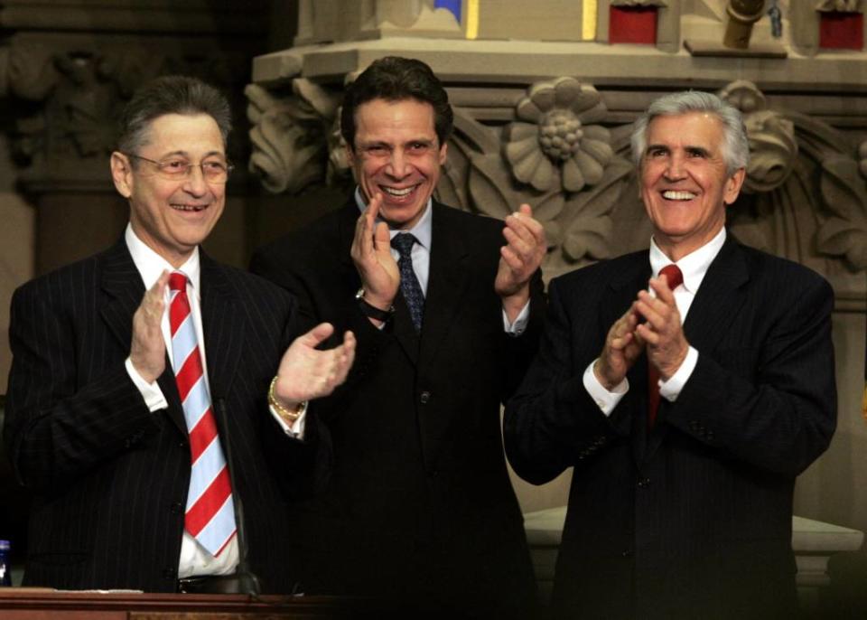 Silver (left) was once one of the most powerful and feared politicians in Albany. Frank Becerra Jr./The Journal News / USA TODAY NETWORK