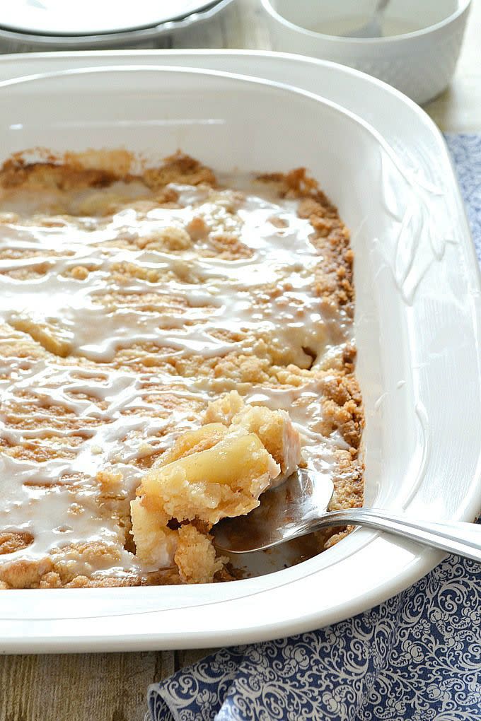 Sugar Cookie Apple Cobbler