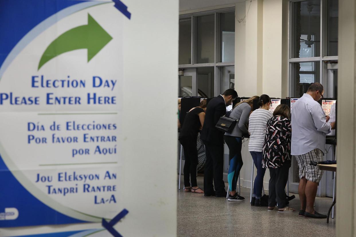 Florida has declared a recount of votes cast in the governor and US Senate races: Joe Raedle/Getty Images