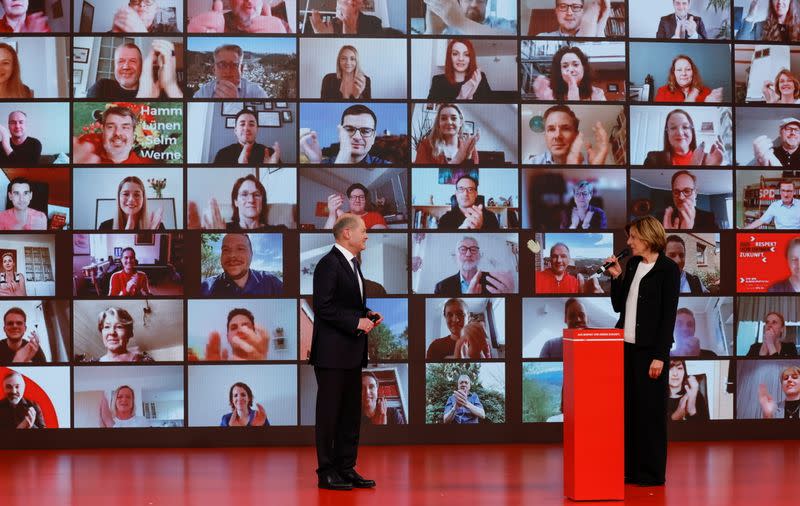 SPD party meeting in Berlin