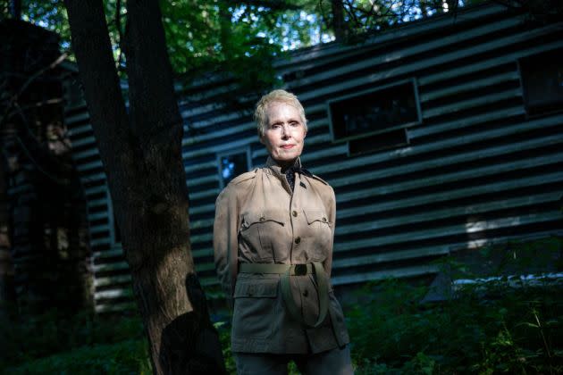 NEW YORK - JUNE 21, 2019: E. Jean Carroll at her home in New York state. - Credit: The Washington Post via Getty Im