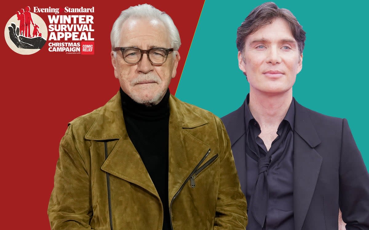 Brian Cox and Cillian Murphy have backed our Winter Survival Appeal (ES Composite)
