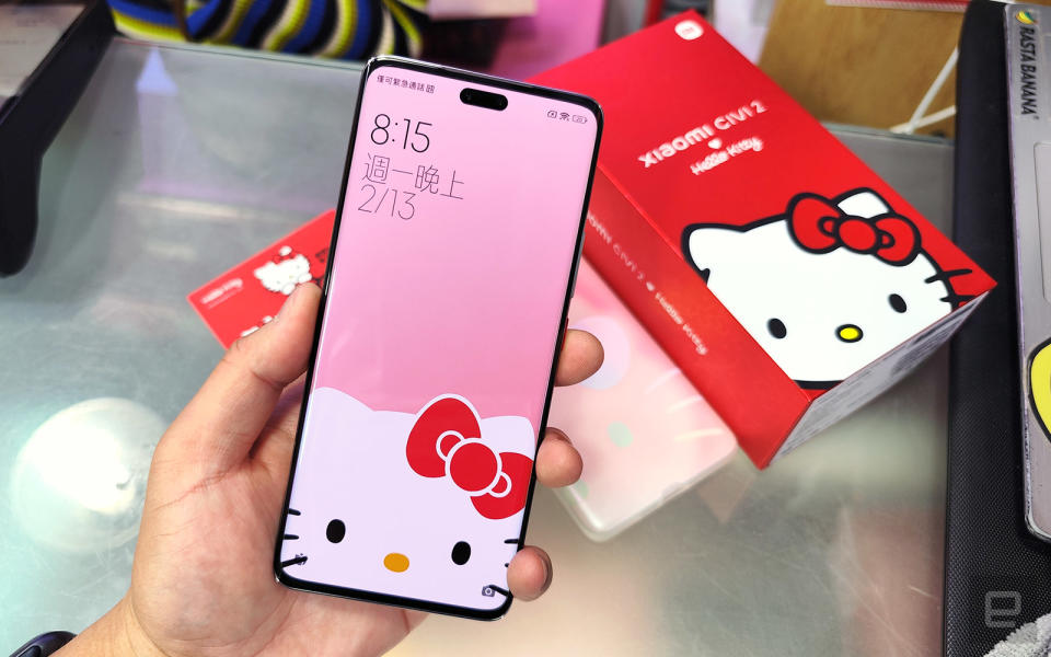 小米 Civi 2 Hello Kitty 潮流限定版