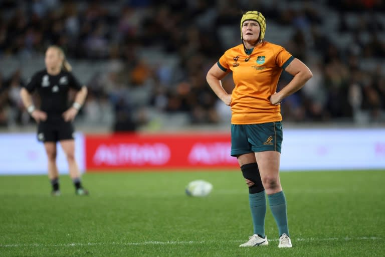 Australian women's rugby captain Shannon Parry is hanging up her boots