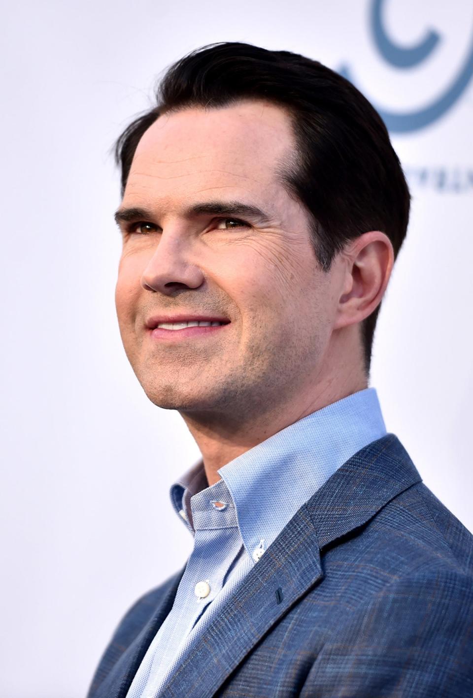 Comedian Jimmy Carr, whose hair transplant has been mocked on TV (Getty)