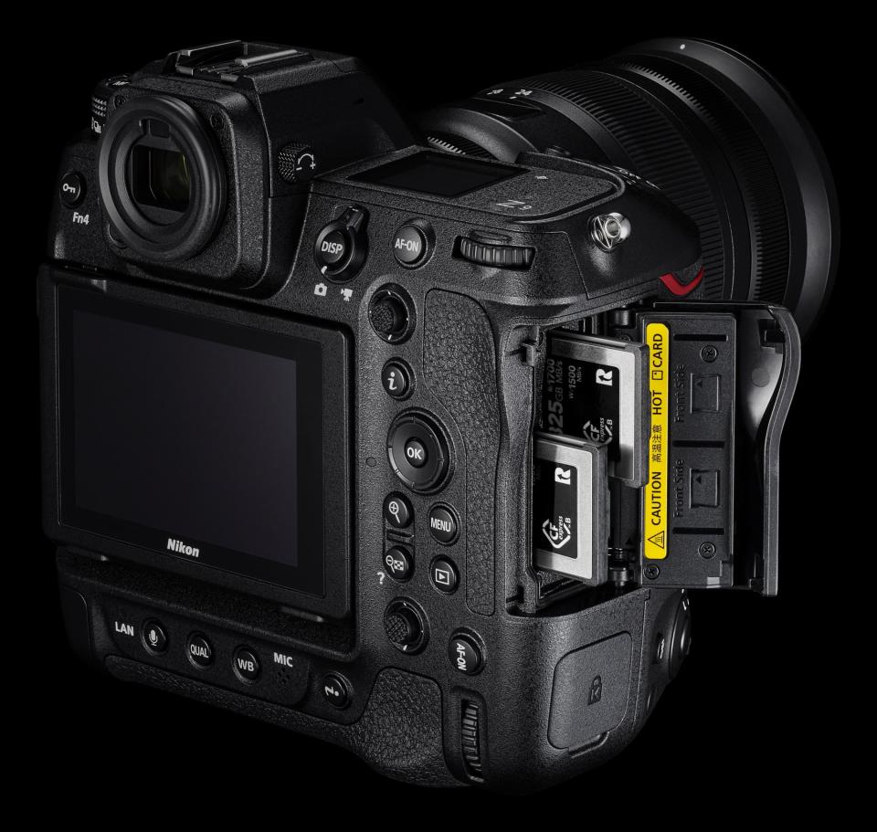 <p>Nikon Z9 mirrorless camera</p> 