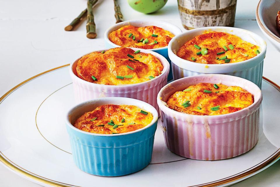 Mini Cheese Grits Casseroles