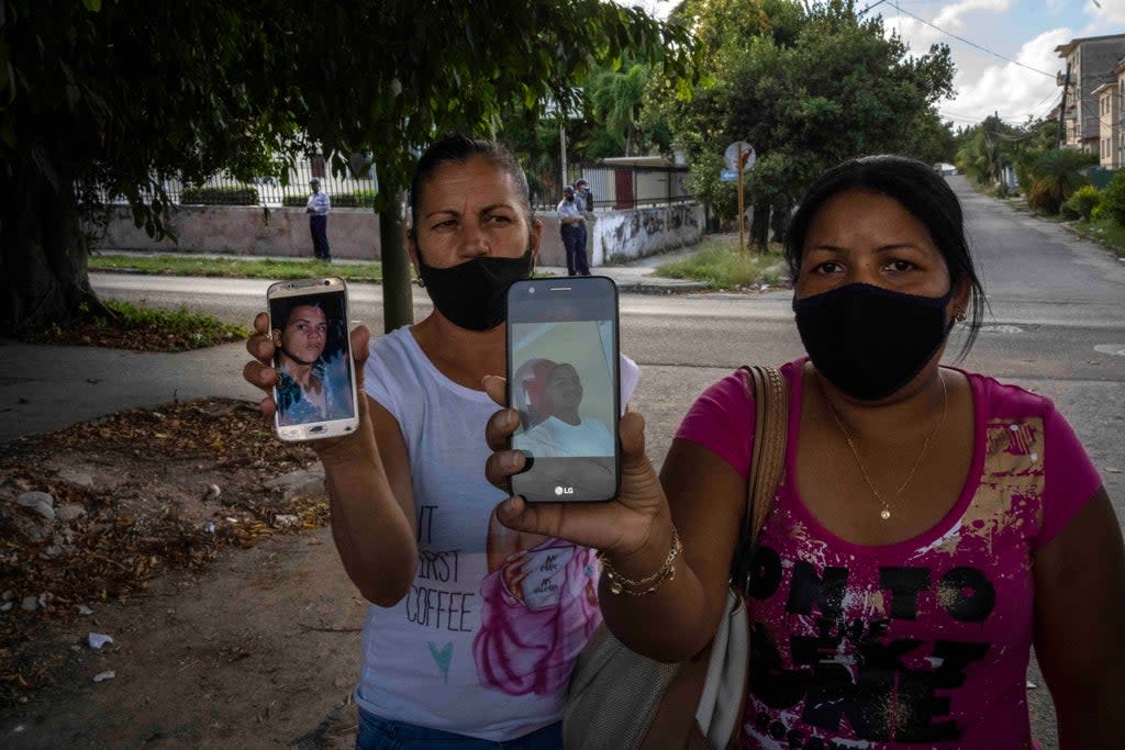 Cuba Protesters Trials (Copyright 2022 The Associated Press. All rights reserved.)