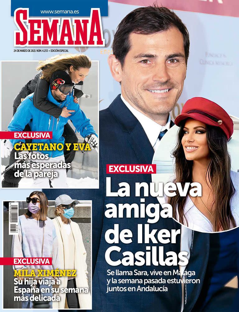 La revista Semana aseguró que Iker Casillas y Sara Denez son 