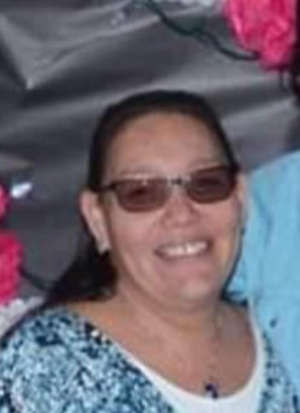 Bonnie Burns, 48, of James Smith Cree Nation died on Sunday 4 September 2022 in a series of stabbing attacks that took place throughout northern Saskatchewan (RCMP)