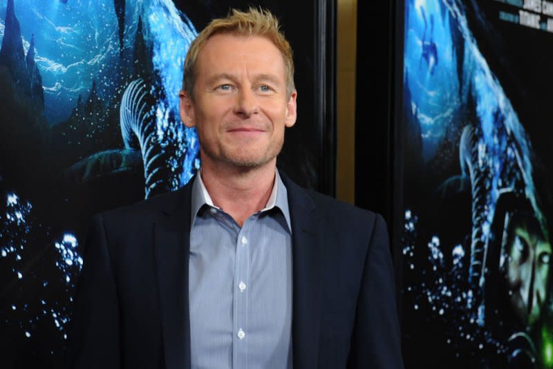 Richard Roxburgh, a cast member in the 3D thriller, "Sanctum," arrives for the film's premiere at Mann's Chinese 6 in the Hollywood section of Los Angeles in 2011. File Photo by Jim Ruymen/UPI
