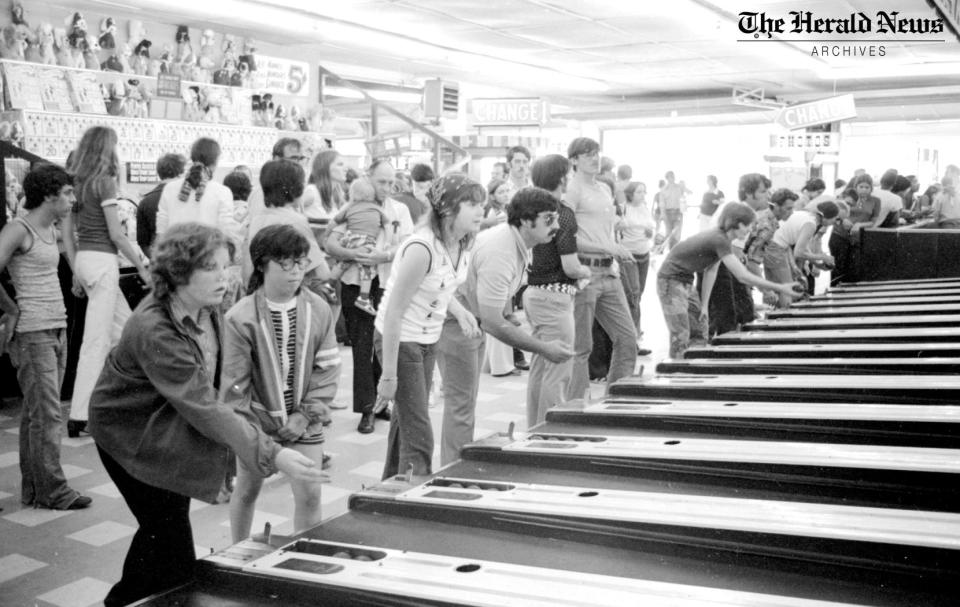 Visitors to Lincoln Park play skee ball in this July 1973 file photo.