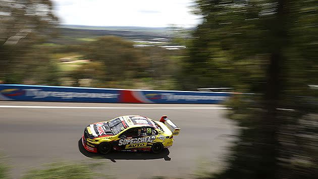 Mostert brushed aside his 2015 crash to qualify third fastest. Pic: Getty