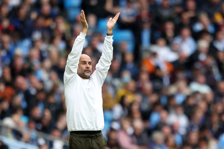 Guardiola dirige a Manchester City desde 2016; al cumplir las siete temporadas en la Premier League, el catalán apuntará a dejar de conducir a clubes