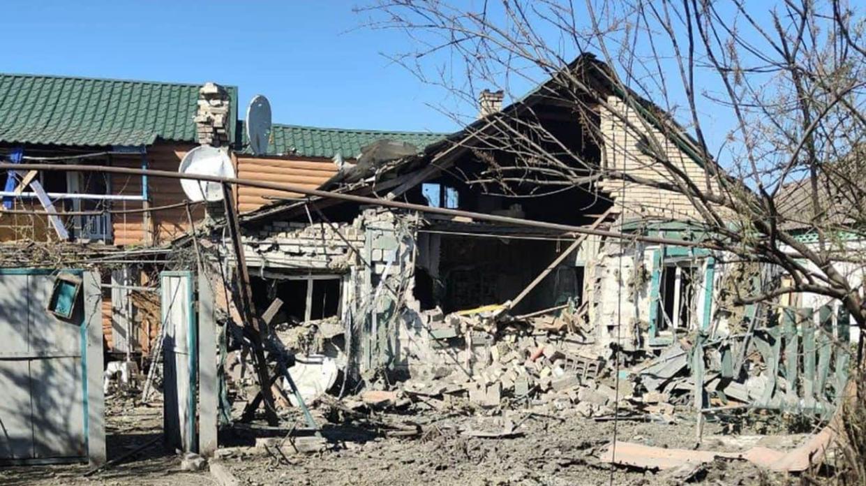 The aftermath of Russian attacks on Donetsk Oblast. Photo: Donetsk Oblast Prosecutor’s Office