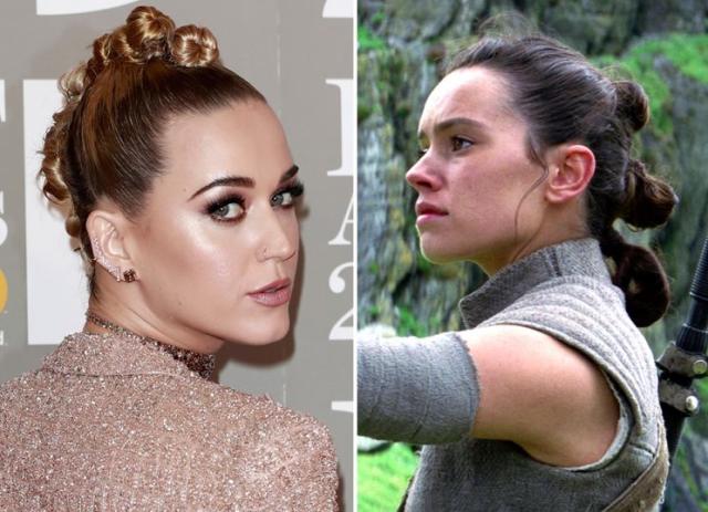 Katy Perry Is Rocking a New 'Star Wars' Inspired Updo You've Gotta See