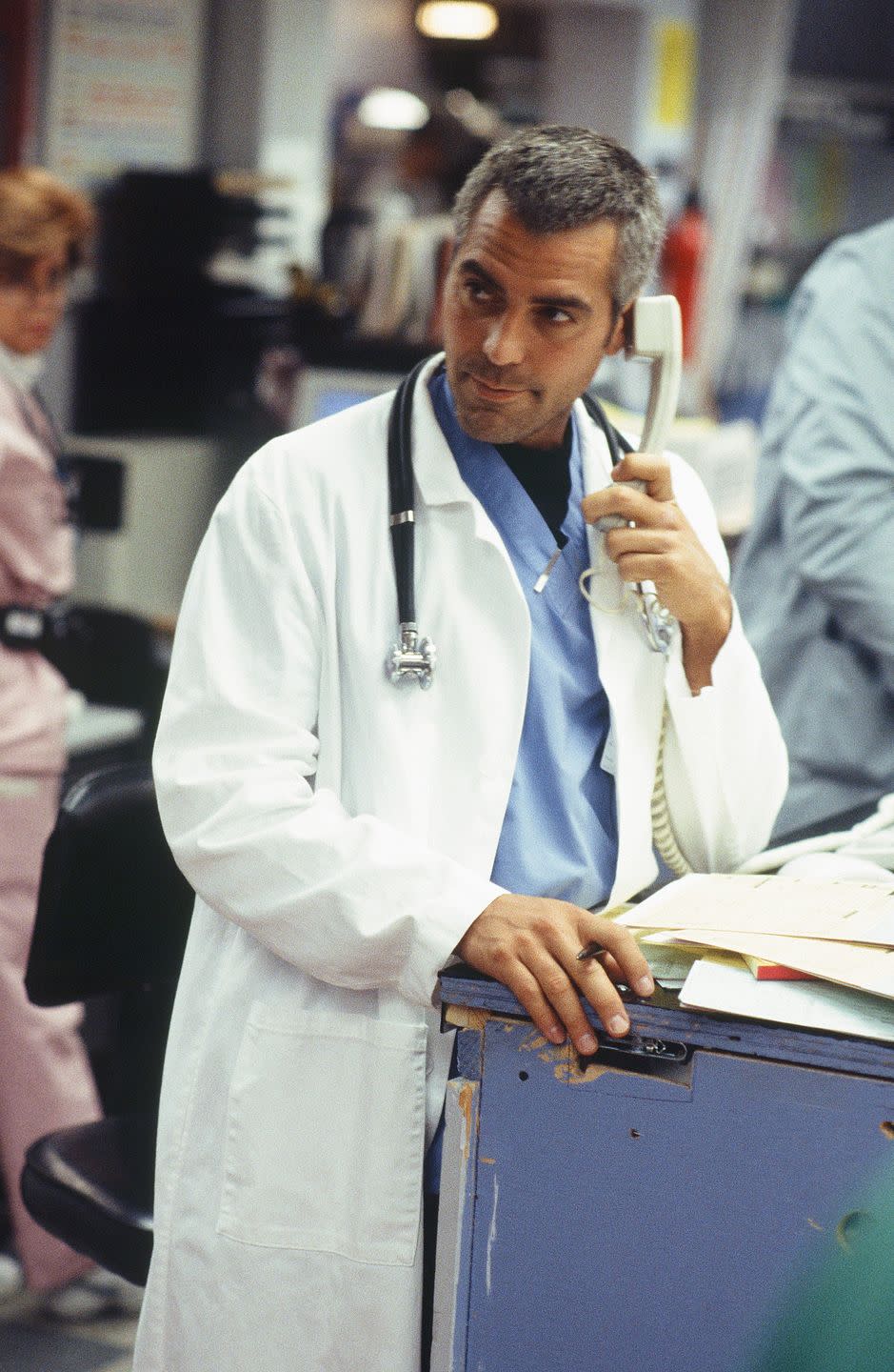 Father's Day History George Clooney Dr. Doug Ross