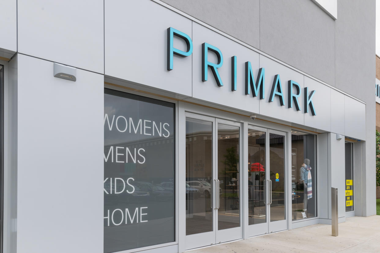 New Jersey NJ，October 7 2018: Primark is an international clothing retailer.