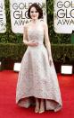 Actress Michelle Dockery, of the drama series "Downton Abbey," arrives at the 71st annual Golden Globe Awards in Beverly Hills, California January 12, 2014. REUTERS/Mario Anzuoni (UNITED STATES - Tags: ENTERTAINMENT) (GOLDENGLOBES-ARRIVALS)