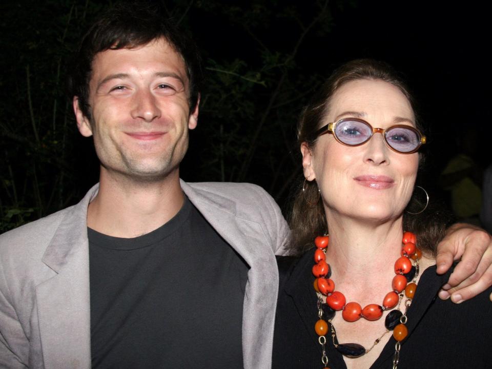 Meryl Streep and son Henry Gummer in 2006