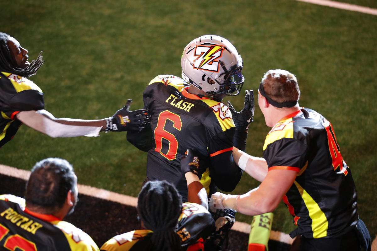 Video: Josh Gordon catches game-winning Hail Mary in FCF debut