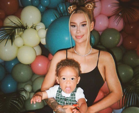 <p>Iggy Azalea/Instagram</p> Iggy Azalea's son Onyx