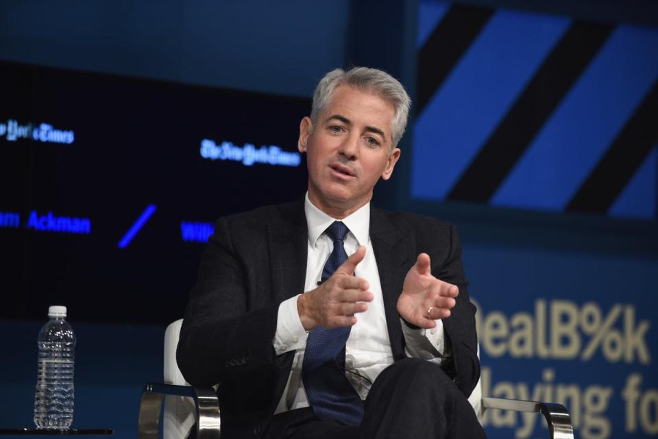 The Pershing Square CEO posted a 4,000 missive on X on Tuesday, in which he called for an overhaul of the university’s board (Photo by Bryan Bedder/Getty Images for The New York Times)