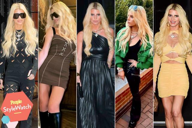 Jessica Simpson Reveals 5 of Her Favorite Red Carpet Looks