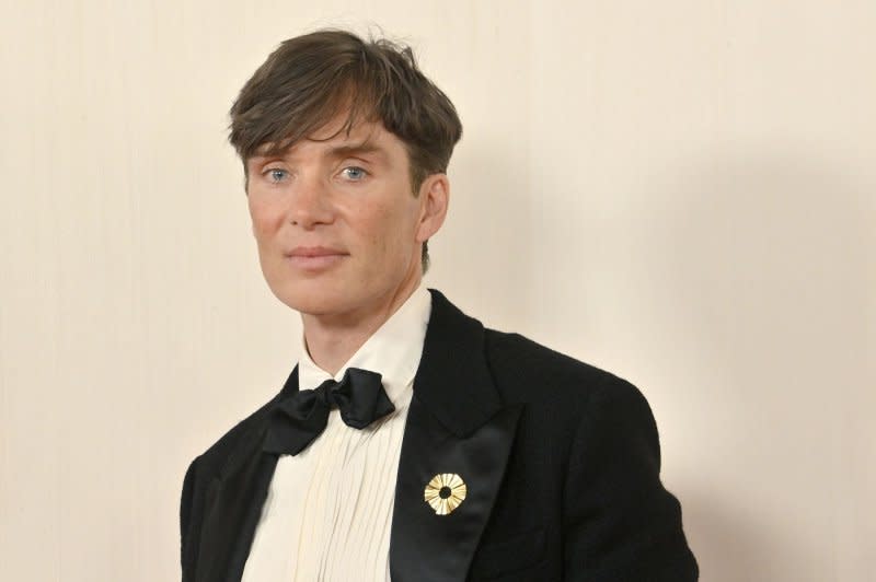 Cillian Murphy will reprise Tommy Shelby in the "Peaky Blinders" movie. File Photo by Jim Ruymen/UPI