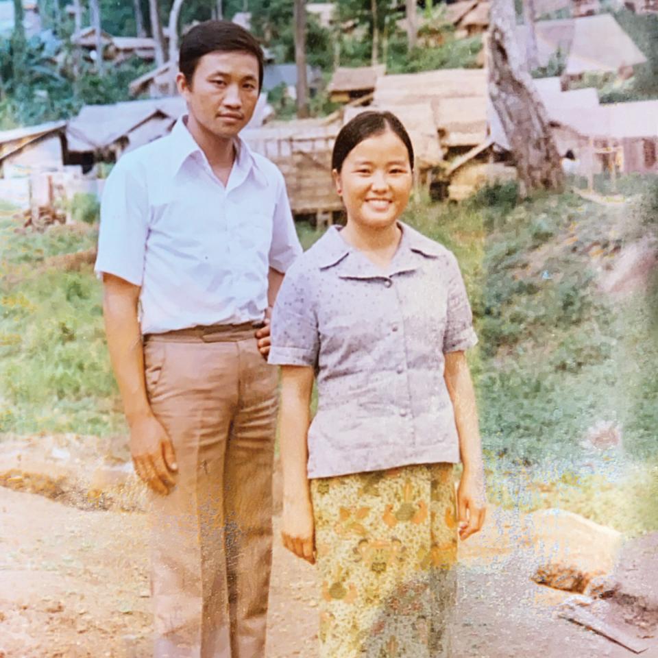 Vang’s parents, Nhia and Pang.