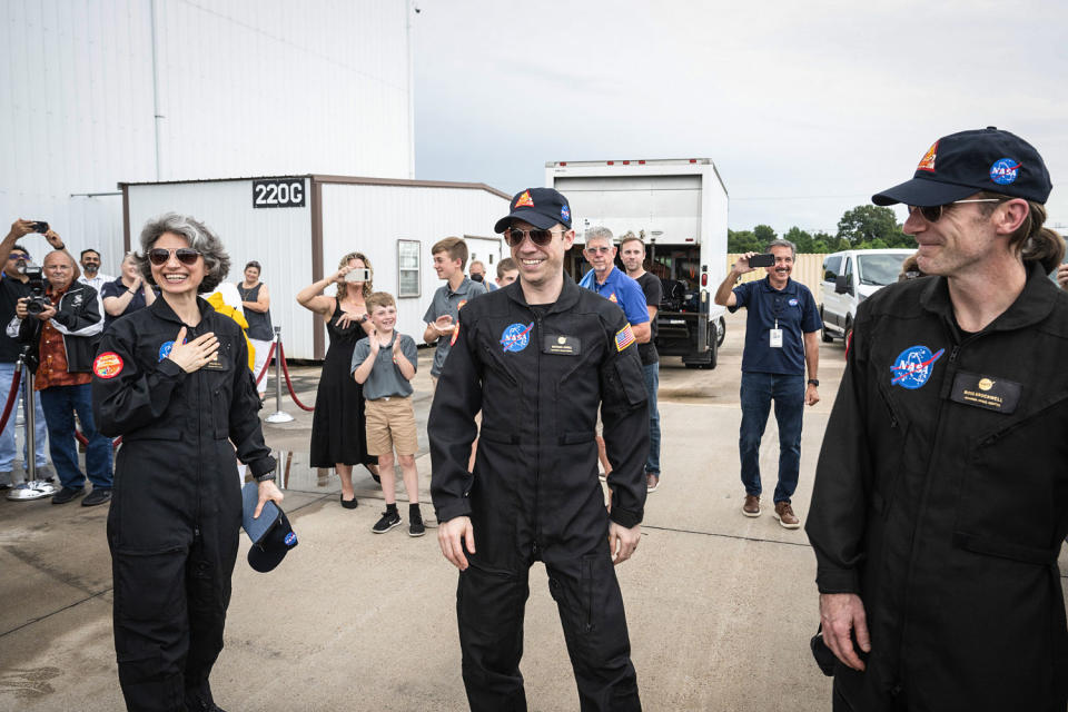 Crew members of the first CHAPEA mission (Josh Valcarcel / NASA / CHAPEA)