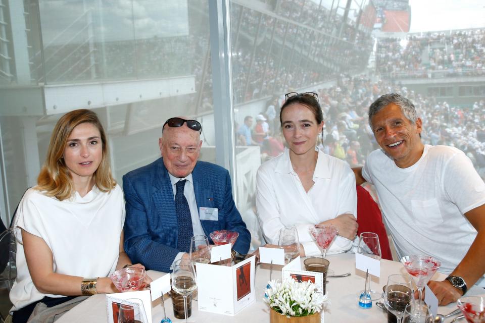 Julie Gayet, Hervé Bourges, Delphine Ernotte et Nagui