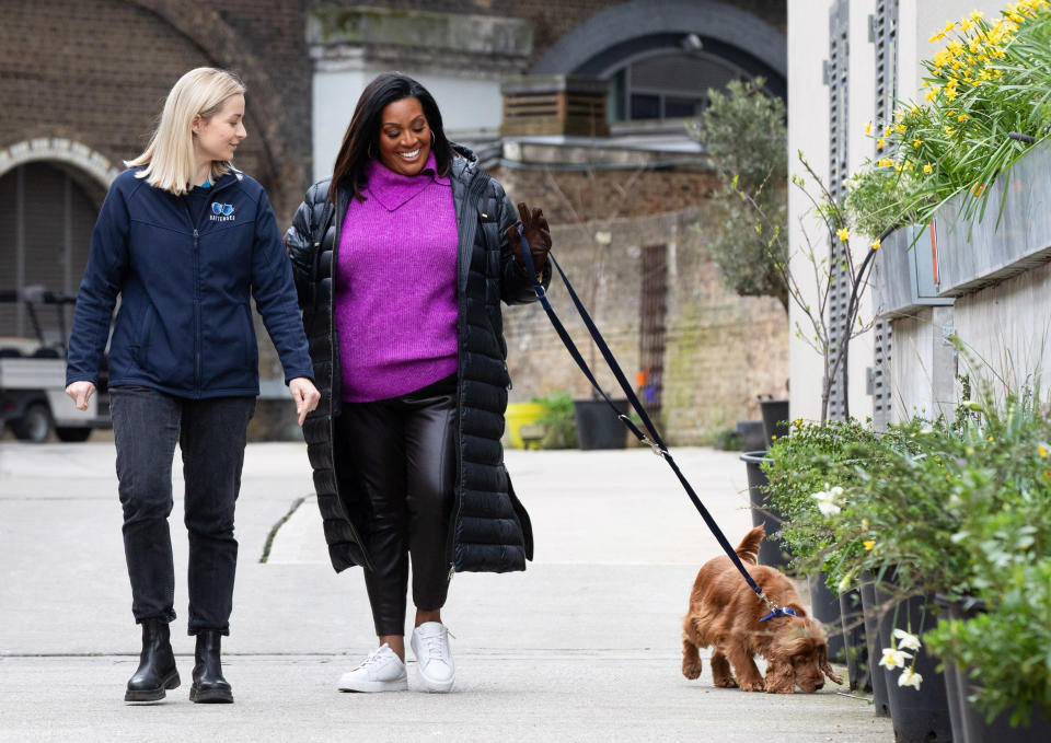 Alison Hammond won over the viewers of For The Love Of Dogs 