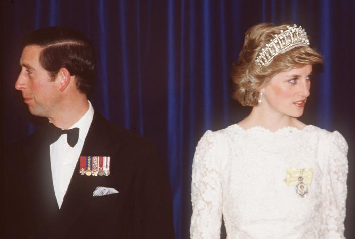 Prince Charles, Prince of Wales and Diana, Princess of Wales