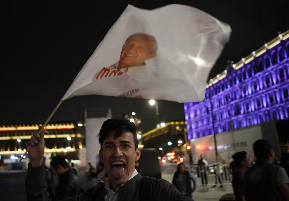 FOTOS | Así celebraron el triunfo de AMLO