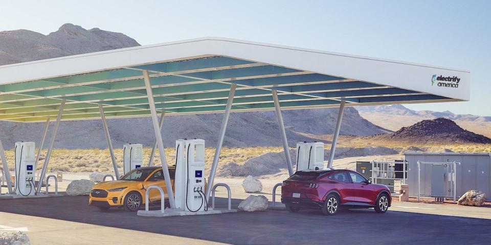 electrify america charging stations