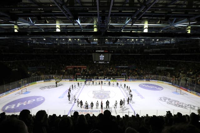 The Nottingham Panthers v Manchester Storm – Adam Johnson Memorial Game – Motorpoint Arena