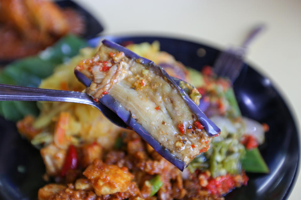 Sinar Pagi Nasi Padang - eggplant