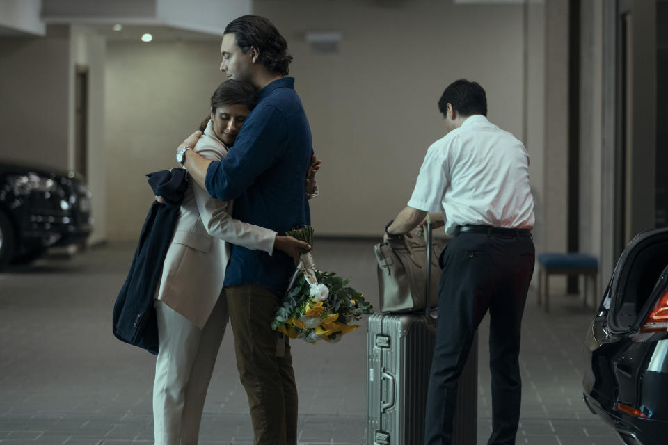 Sarayu Blue (Hilary Star), David (Jack Huston)