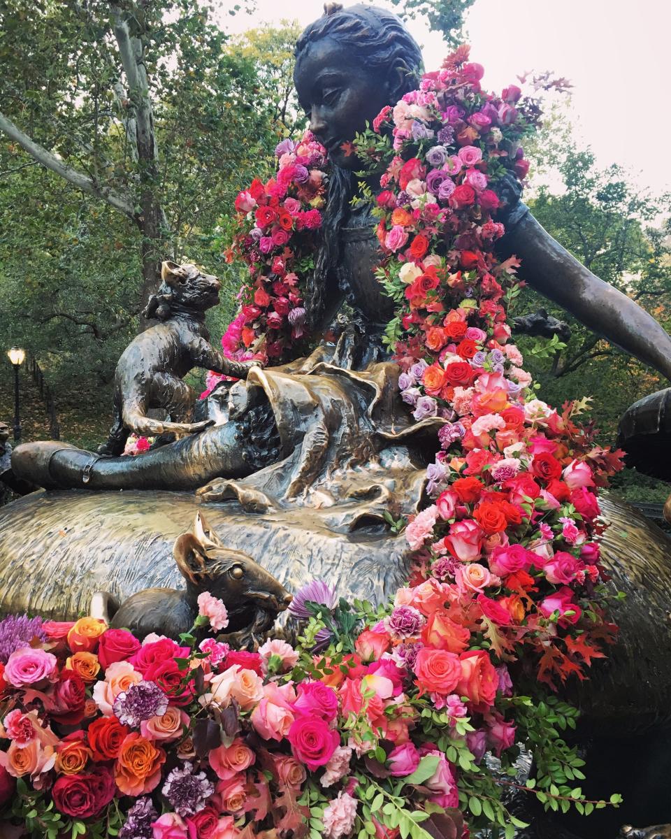 Meet the florist who has been committing random acts of flowers in New York’s public spaces.