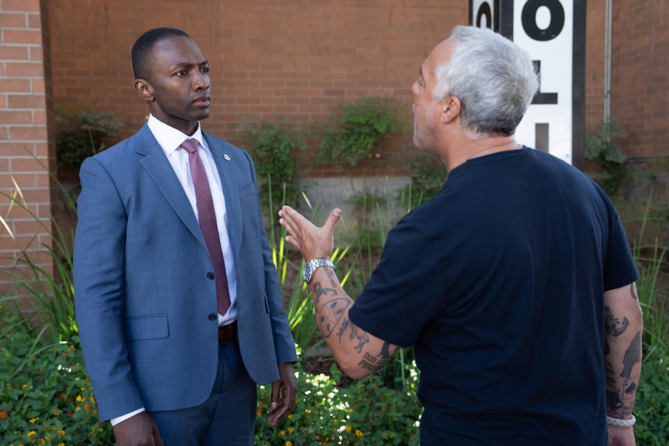 First look at Jerry Edgar’s (Jamie Hector) epic return to Bosch: Legacy for season two (Photo Credit: Greg Gayne)